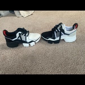Givenchy two-tone jaw sneakers
